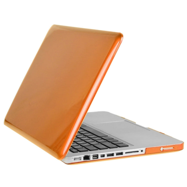 ENKAY for Macbook Pro 13.3 inch (US Version) / A1278 Hat-Prince 3 in 1 Crystal Hard Shell Plastic Protective Case with Keyboard Guard & Port Dust Plug(Orange) - free shipping - PMC Jewellery - Order now!