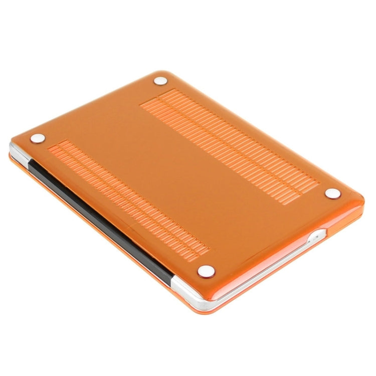 ENKAY for Macbook Pro 13.3 inch (US Version) / A1278 Hat-Prince 3 in 1 Crystal Hard Shell Plastic Protective Case with Keyboard Guard & Port Dust Plug(Orange) - free shipping - PMC Jewellery - Order now!