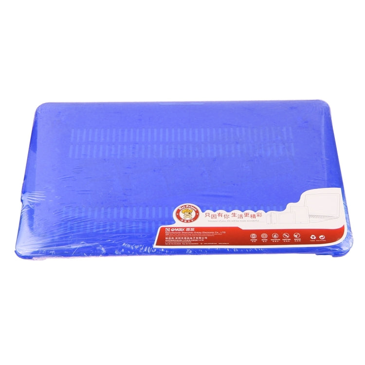 ENKAY for Macbook Pro Retina 13.3 inch (US Version) / A1425 / A1502 Hat-Prince 3 in 1 Crystal Hard Shell Plastic Protective Case with Keyboard Guard & Port Dust Plug(Dark Blue) - free shipping - PMC Jewellery - Order now!