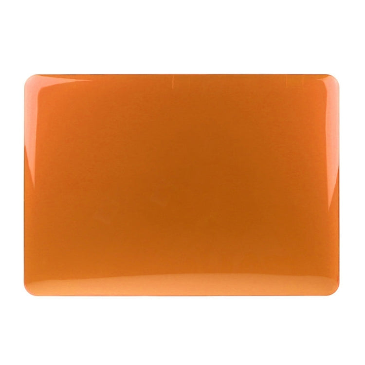 ENKAY for Macbook Pro Retina 13.3 inch (US Version) / A1425 / A1502 Hat-Prince 3 in 1 Crystal Hard Shell Plastic Protective Case with Keyboard Guard & Port Dust Plug(Orange) - free shipping - PMC Jewellery - Order now!