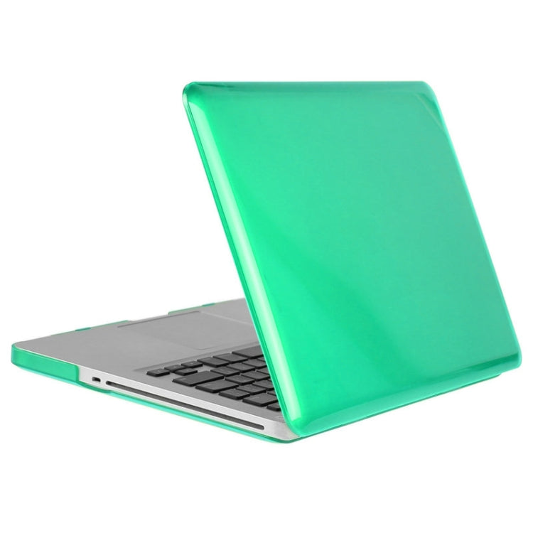 ENKAY for Macbook Pro 15.4 inch (US Version) / A1286 Hat-Prince 3 in 1 Crystal Hard Shell Plastic Protective Case with Keyboard Guard & Port Dust Plug(Green) - free shipping - PMC Jewellery - Order now!