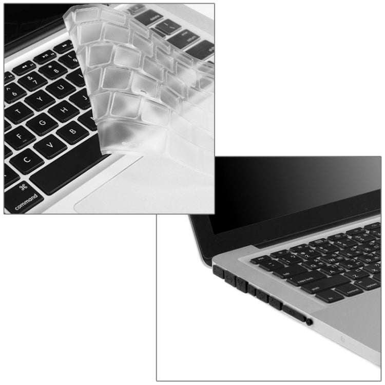 ENKAY for Macbook Pro 15.4 inch (US Version) / A1286 Hat-Prince 3 in 1 Crystal Hard Shell Plastic Protective Case with Keyboard Guard & Port Dust Plug(Blue) - free shipping - PMC Jewellery - Order now!