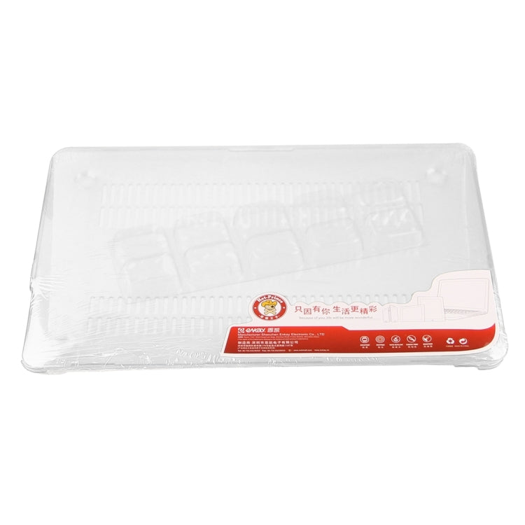 ENKAY for Macbook Pro 15.4 inch (US Version) / A1286 Hat-Prince 3 in 1 Crystal Hard Shell Plastic Protective Case with Keyboard Guard & Port Dust Plug(White) - free shipping - PMC Jewellery - Order now!
