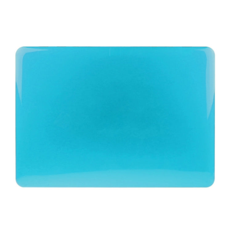 ENKAY for Macbook Pro Retina 15.4 inch (US Version) / A1398 Hat-Prince 3 in 1 Crystal Hard Shell Plastic Protective Case with Keyboard Guard & Port Dust Plug(Blue) - free shipping - PMC Jewellery - Order now!