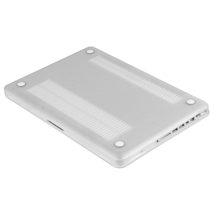 ENKAY for Macbook Pro 13.3 inch (US Version) / A1278 Hat-Prince 3 in 1 Frosted Hard Shell Plastic Protective Case with Keyboard Guard & Port Dust Plug(White) - free shipping - PMC Jewellery - Order now!