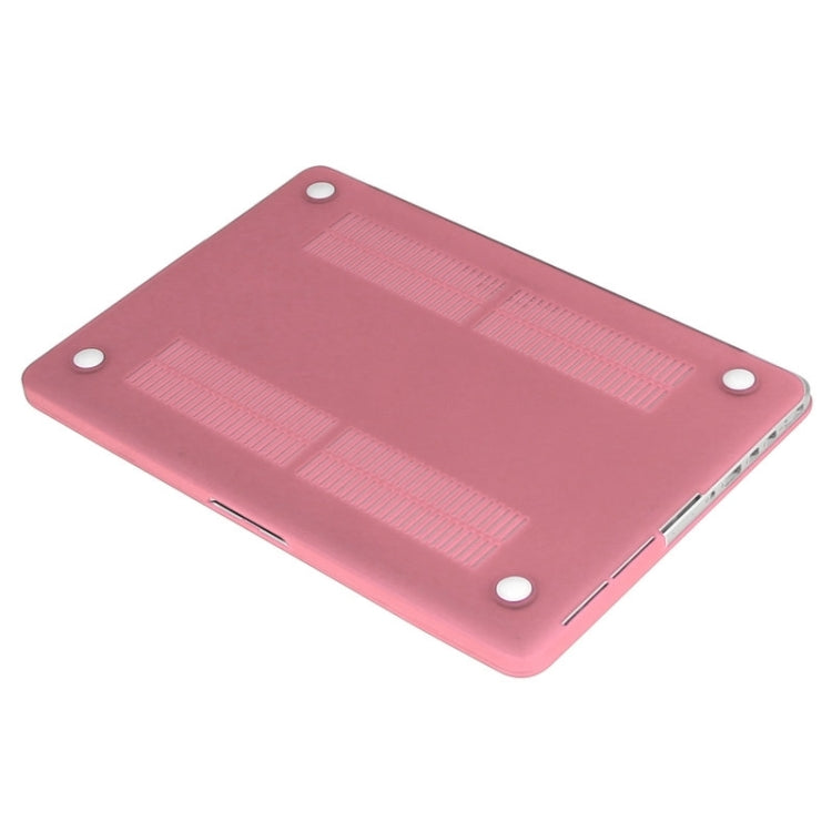 ENKAY for Macbook Pro Retina 13.3 inch (US Version) / A1425 / A1502 Hat-Prince 3 in 1 Frosted Hard Shell Plastic Protective Case with Keyboard Guard & Port Dust Plug(Pink) - free shipping - PMC Jewellery - Order now!