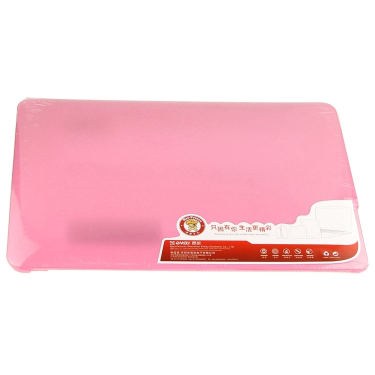 ENKAY for Macbook Pro Retina 13.3 inch (US Version) / A1425 / A1502 Hat-Prince 3 in 1 Frosted Hard Shell Plastic Protective Case with Keyboard Guard & Port Dust Plug(Pink) - free shipping - PMC Jewellery - Order now!