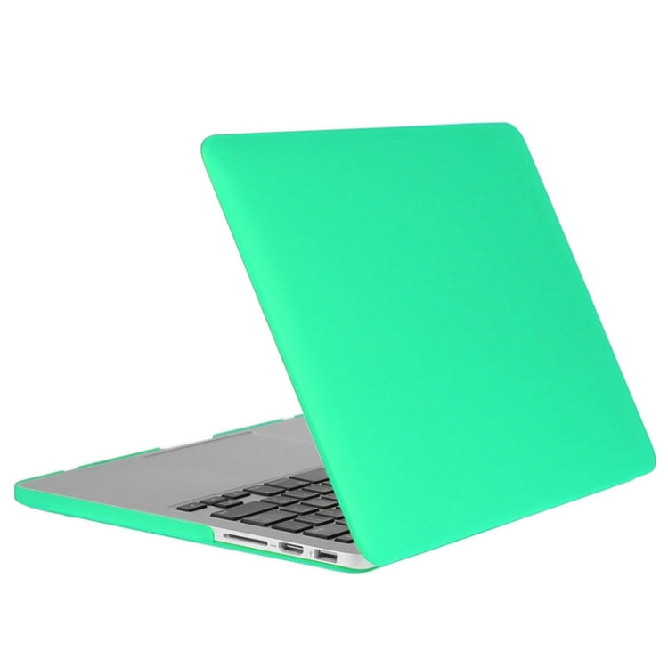 ENKAY for Macbook Pro Retina 13.3 inch (US Version) / A1425 / A1502 Hat-Prince 3 in 1 Frosted Hard Shell Plastic Protective Case with Keyboard Guard & Port Dust Plug(Green) - free shipping - PMC Jewellery - Order now!