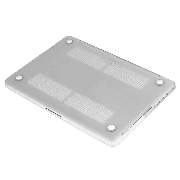 ENKAY for Macbook Pro Retina 13.3 inch (US Version) / A1425 / A1502 Hat-Prince 3 in 1 Frosted Hard Shell Plastic Protective Case with Keyboard Guard & Port Dust Plug(White) - free shipping - PMC Jewellery - Order now!