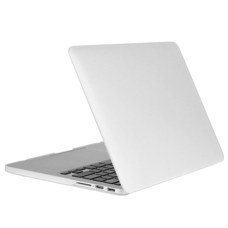 ENKAY for Macbook Pro Retina 13.3 inch (US Version) / A1425 / A1502 Hat-Prince 3 in 1 Frosted Hard Shell Plastic Protective Case with Keyboard Guard & Port Dust Plug(White) - free shipping - PMC Jewellery - Order now!