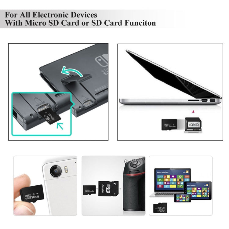 64GB High Speed Class 10 Micro SD(TF) Memory Card from Taiwan, Write: 8mb/s, Read: 12mb/s (100% Real Capacity)(Black) - Micro SD Card by PMC TechLife | Online Shopping South Africa | PMC TechLife | Buy Now Pay Later Mobicred