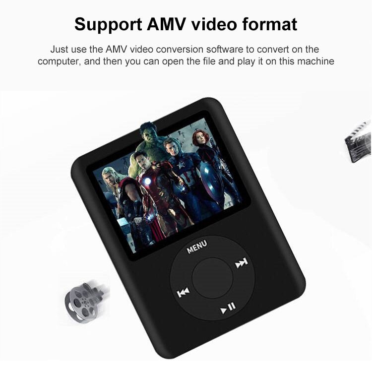 1.8 inch TFT Screen MP4 Player with TF Card Slot, Support Recorder, FM Radio, E-Book and Calendar(Baby Blue) - free shipping - PMC TechLife - Order now!