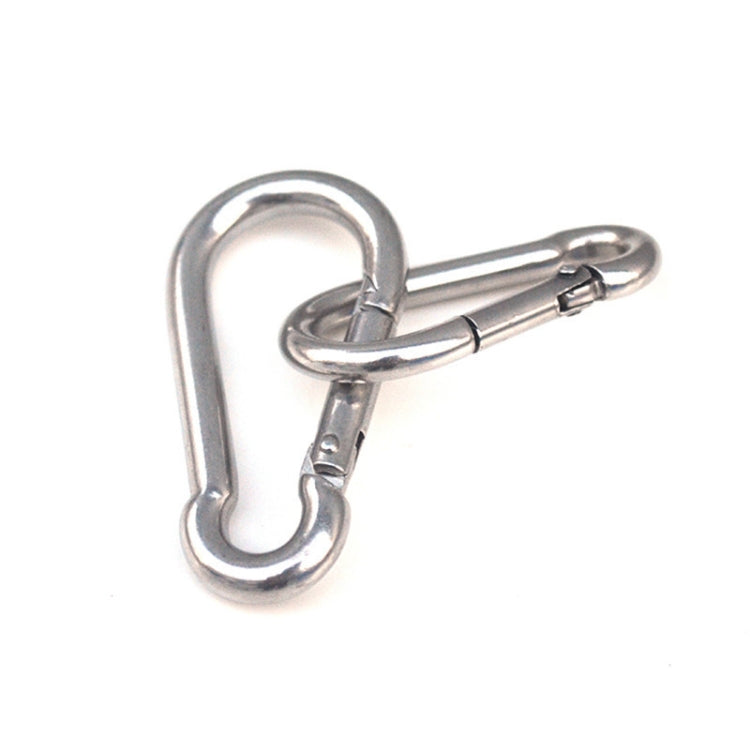 M6 Stainless Steel Carabiner Spring Hook Multi-tool Mountaineering Buckle Lock Camping Hook Rope, Inner Diameter: 5.8mm - Hooks by PMC TechLife | Online Shopping South Africa | PMC TechLife | Buy Now Pay Later Mobicred