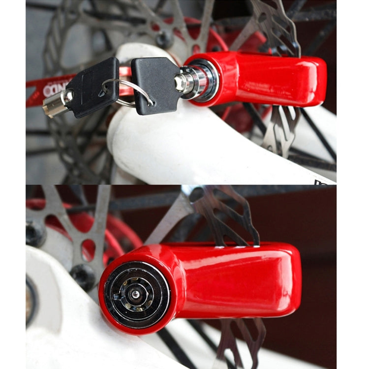 Safety Anti-theft Disk Brake Rotor Lock for Bicycle Motorcycle Scooter, Random Color Delivery - Bicycle Locks & Bicycle Pumps by PMC TechLife | Online Shopping South Africa | PMC TechLife