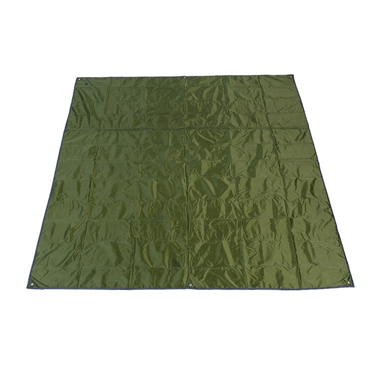 Waterproof Oxford Cloth 420D Oxford Material Camping Picnic Beach Tent Roof Tarp (Size: 215x215cm)(Army Green) - Camping Mats by PMC TechLife | Online Shopping South Africa | PMC TechLife