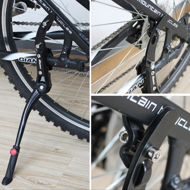 Double Installation Adjustable Bike Side Kickstand Kick Stand for Mountain Bicycle - Others by PMc TechLife | Online Shopping South Africa | PMc TechLife | Buy Now Pay Later Mobicred