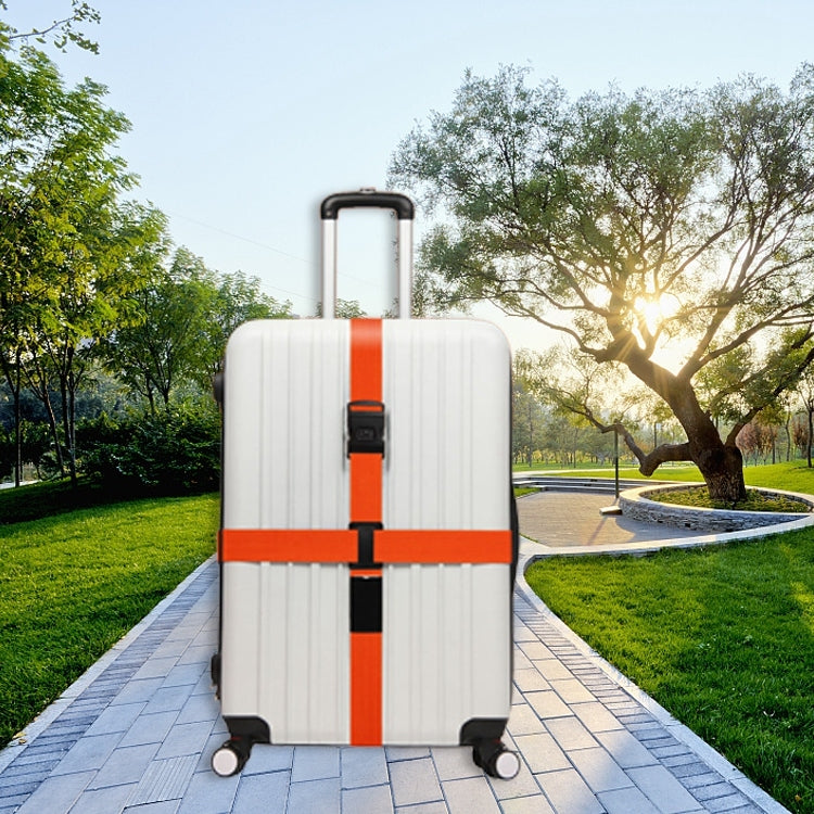 Luggage Strap Cross Belt Adjustable Packing Band Belt Strap with Password Lock for Luggage Travel Suitcase - Tapes & Ropes by PMC TechLife | Online Shopping South Africa | PMC TechLife | Buy Now Pay Later Mobicred