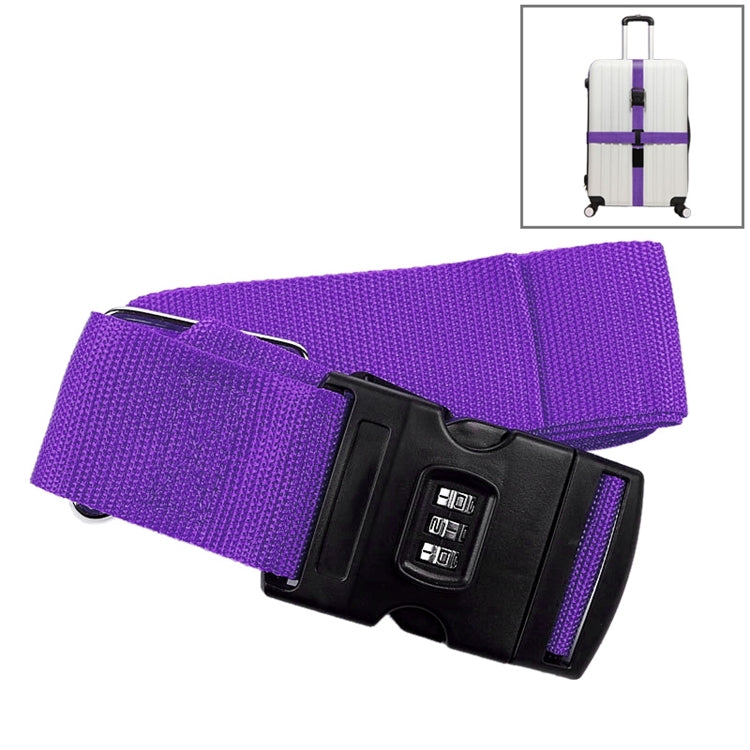 Luggage Strap Cross Belt Adjustable Packing Band Belt Strap with Password Lock for Luggage Travel Suitcase - Tapes & Ropes by PMC TechLife | Online Shopping South Africa | PMC TechLife | Buy Now Pay Later Mobicred