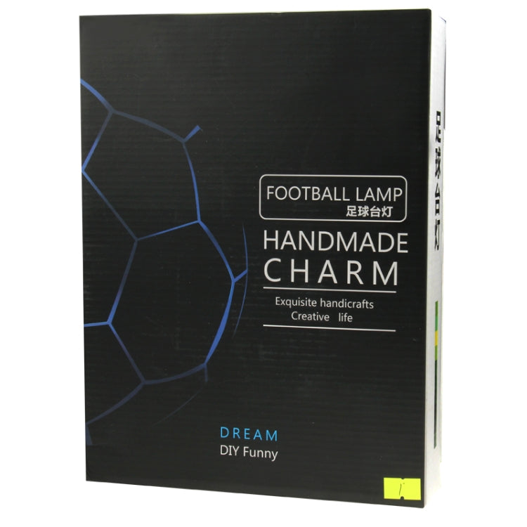 DIY Football Lamp, USB Handmade Charm Night Light / Desk Lamp Colorful Bedside Lamp(White) - Night Lights by PMC TechLife | Online Shopping South Africa | PMC TechLife | Buy Now Pay Later Mobicred
