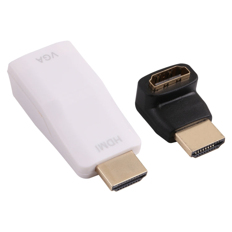 Full HD 1080P HDMI to VGA + Audio Converter Adapter for Laptop / STB / DVD / HDTV (With HDMI Female to Male Adapter) - Adapter by PMC Jewellery | Online Shopping South Africa | PMC Jewellery | Buy Now Pay Later Mobicred