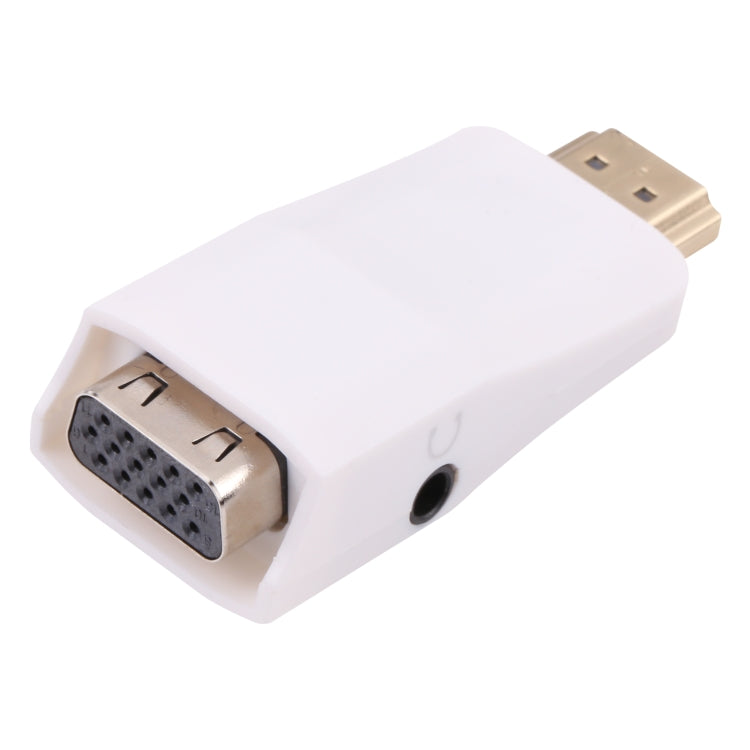 Full HD 1080P HDMI to VGA + Audio Converter Adapter for Laptop / STB / DVD / HDTV (With HDMI Female to Male Adapter) - Adapter by PMC Jewellery | Online Shopping South Africa | PMC Jewellery | Buy Now Pay Later Mobicred