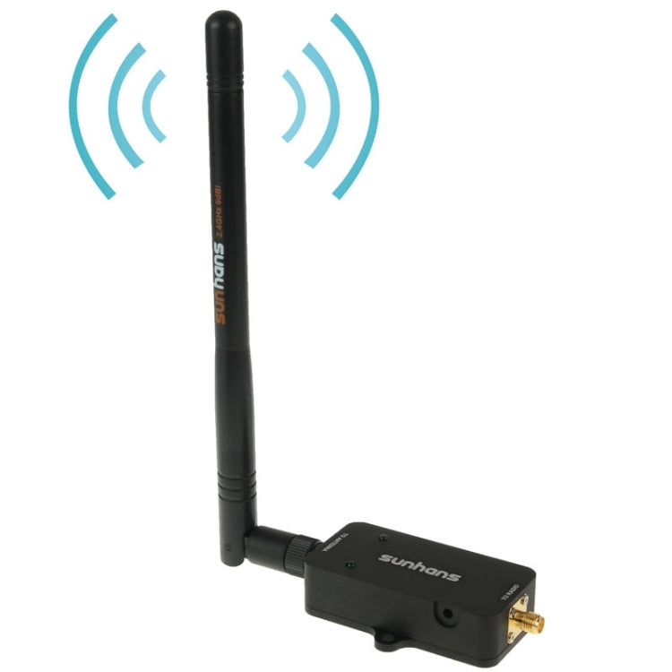 Sunhans SH24BTA-N 35dBm 2.4GHz 3W 11N/G/B WiFi Signal Booster WiFi Amplifier Wireless Repeater(UK Plug) - Broadband Amplifiers by PMC Jewellery | Online Shopping South Africa | PMC Jewellery | Buy Now Pay Later Mobicred