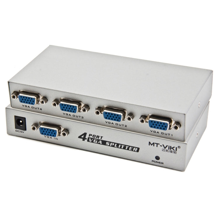 4 Port 150MHz VGA Splitter (1 VGA Input, 4 VGA Output) - VGA Splitters by PMC TechLife | Online Shopping South Africa | PMC TechLife | Buy Now Pay Later Mobicred