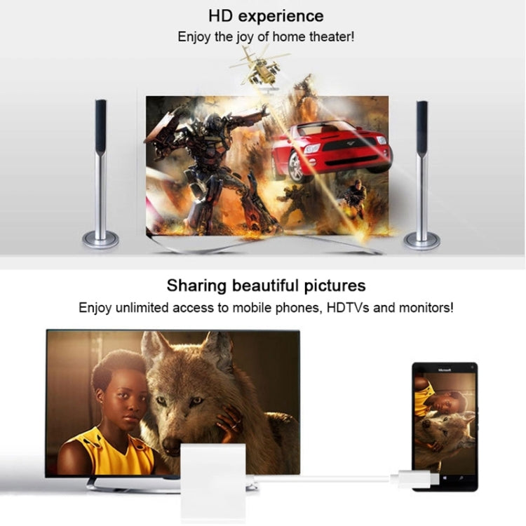 10cm USB-C / Type-C 3.1 to HDMI Adapter Cable, For Galaxy S8 & S8 + / LG G6 / Huawei P10 & P10 Plus / Xiaomi Mi6 & Max 2 and other Smartphones(Gold) - Cable & Adapters by PMC TechLife | Online Shopping South Africa | PMC TechLife | Buy Now Pay Later Mobicred