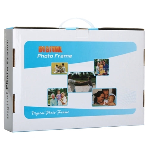 14 inch LED Display Multi-media Digital Photo Frame with Holder & Music & Movie Player, Support USB / SD / MS / MMC Card Input(White) - 11-15 inch by PMC TechLife | Online Shopping South Africa | PMC TechLife | Buy Now Pay Later Mobicred