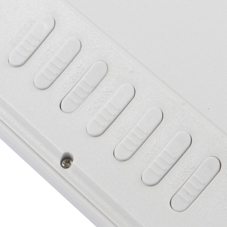 17 inch HD 1080P LED Display Multi-media Digital Photo Frame with Holder & Music & Movie Player, Support USB / SD / MS / MMC Card Input(White) - 15 inch Above by PMC TechLife | Online Shopping South Africa | PMC TechLife | Buy Now Pay Later Mobicred