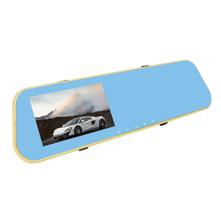 Full HD 1080P 4.3 inch Screen Display Dual Camera Vehicle DVR, 140 Degree Wide Angle Viewing, Support Night Vision / Parking Monitoring / Loop Recording / Motion Detection / G-Sensor / TF Card - Car DVRs by PMC TechLife | Online Shopping South Africa | PMC TechLife | Buy Now Pay Later Mobicred