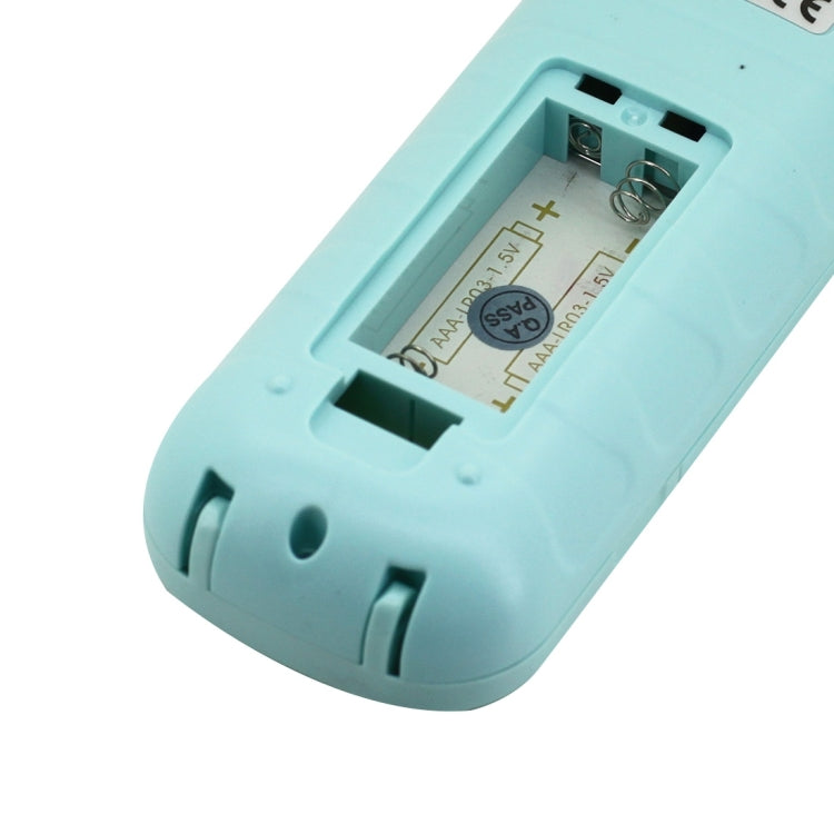 K-209ES Universal Air Conditioner Remote Control, Support Thermometer Function(Blue) - Air-Conditioner by PMC TechLife | Online Shopping South Africa | PMC TechLife | Buy Now Pay Later Mobicred