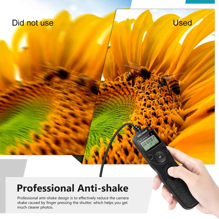 Aputure AP-TR3N LCD Timer Remote Cord for Nikon D5100���D3100, D7000, D5000, D90 - free shipping - PMC TechLife - Order now!