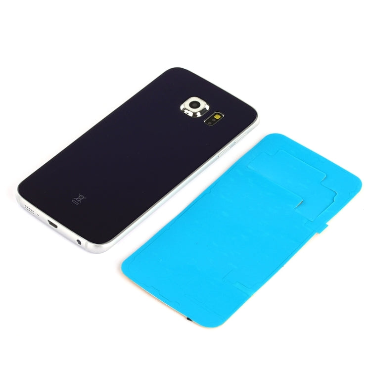 For Galaxy S6 Edge / G925 Original Battery Back Cover (Dark Blue) - free shipping - PMc TechLife - Order now!