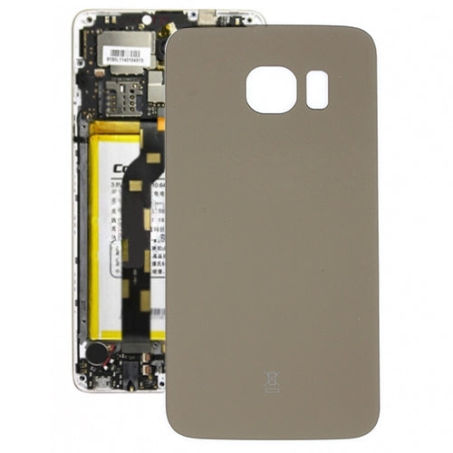 For Galaxy S6 Edge / G925 Original Battery Back Cover (Gold) - free shipping - PMc TechLife - Order now!