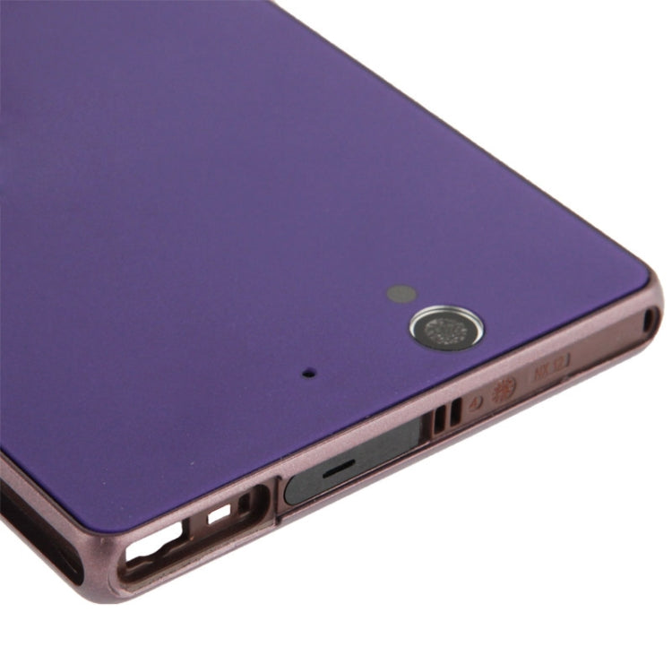 Middle Board + Battery Back Cover for Sony L36H (Purple) - free shipping - PMC TechLife - Order now!