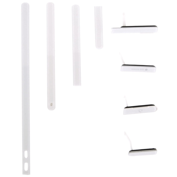 Middle Board + Battery Back Cover for Sony L36H(White) - Frame Bezel Plate by PMC TechLife | Online Shopping South Africa | PMC TechLife | Buy Now Pay Later Mobicred