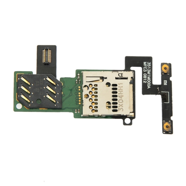 SIM Card Slot Flex Cable for Xiaomi M1 - Flex Cable by PMc TechLife | Online Shopping South Africa | PMc TechLife | Buy Now Pay Later Mobicred