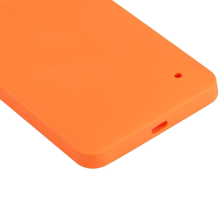 Battery Back Cover for Nokia Lumia 630(Orange) - Back Cover by PMc TechLife | Online Shopping South Africa | PMc TechLife | Buy Now Pay Later Mobicred