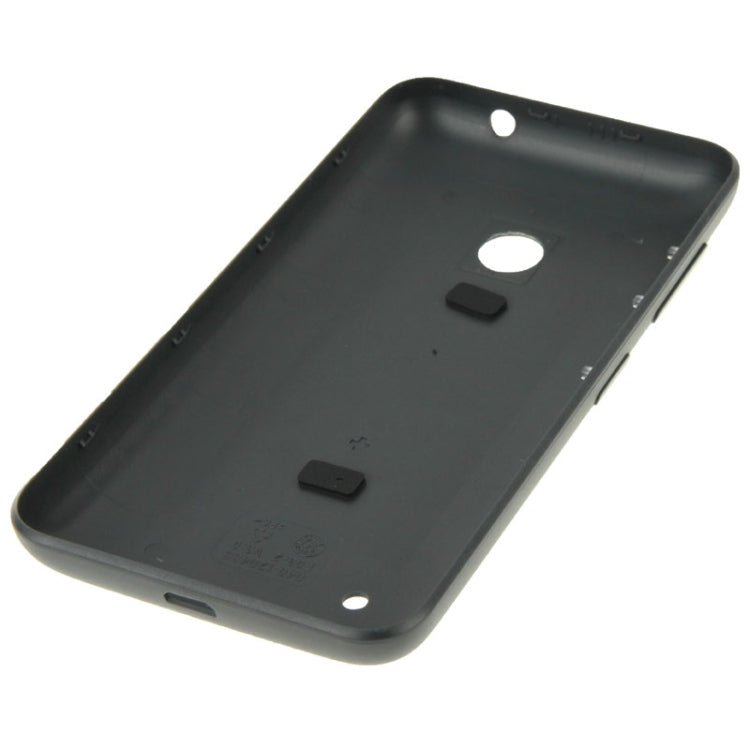 Solid Color Plastic Battery Back Cover for Nokia Lumia 530/Rock/M-1018/RM-1020(Black) - Back Cover by PMC TechLife | Online Shopping South Africa | PMC TechLife