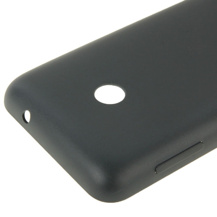 Solid Color Plastic Battery Back Cover for Nokia Lumia 530/Rock/M-1018/RM-1020(Black) - Back Cover by PMC TechLife | Online Shopping South Africa | PMC TechLife