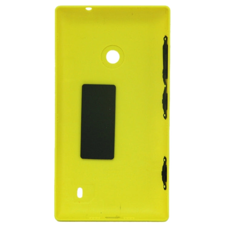 Plastic Back Housing Cover for Nokia Lumia 520(Yellow) - Back Cover by PMc TechLife | Online Shopping South Africa | PMc TechLife | Buy Now Pay Later Mobicred