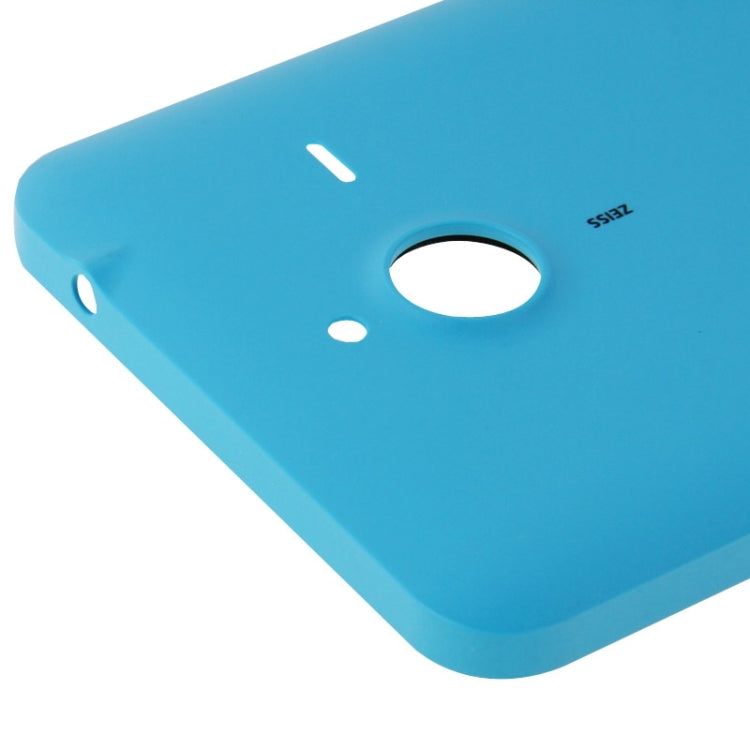 Frosted Surface Plastic Back Housing Cover  for Microsoft Lumia 640XL(Blue) - Back Cover by PMC TechLife | Online Shopping South Africa | PMC TechLife | Buy Now Pay Later Mobicred
