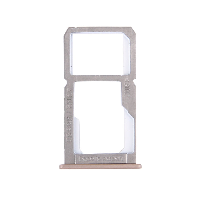 For OnePlus X SIM + SIM / SD Card Tray (Gold) - Card Tray by PMc TechLife | Online Shopping South Africa | PMc TechLife | Buy Now Pay Later Mobicred