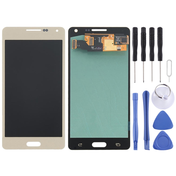 Original LCD Screen and Digitizer Full Assembly for Galaxy A5 / A500, A500F, A500FU, A500M, A500Y, A500YZ, A500F1, A500K, A500S, A500FQ (Gold) - free shipping - PMc TechLife - Order now!