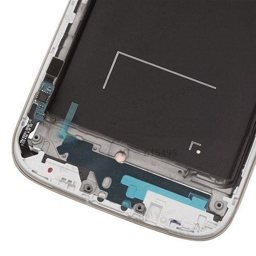 Original LCD Display + Touch Panel with Frame for Galaxy S4 / i9505(White) - free shipping - PMc TechLife - Order now!