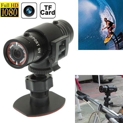 F9 Full HD 1080P Action Helmet Camera / Sports Camera / Bicycle Camera, Support TF Card, 120 Degree Wide Angle Lens - free shipping - PMC TechLife - Order now!