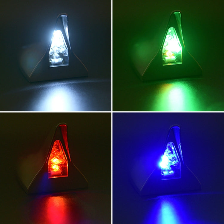Solar Shark Fin High-positioned Alarm Light(Red) - Warning Lights by PMC TechLife | Online Shopping South Africa | PMC TechLife | Buy Now Pay Later Mobicred
