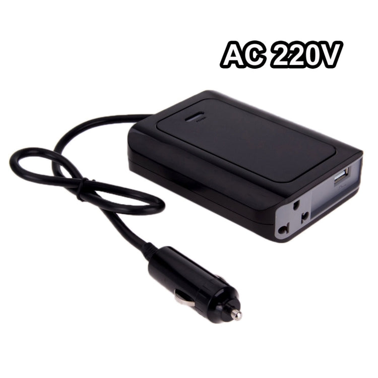 DY-200N, 200W DC 12V to AC Car Power Inverter with 500mA USB Port & EU / US Power Socket(Black) - Others by PMC TechLife | Online Shopping South Africa | PMC TechLife | Buy Now Pay Later Mobicred