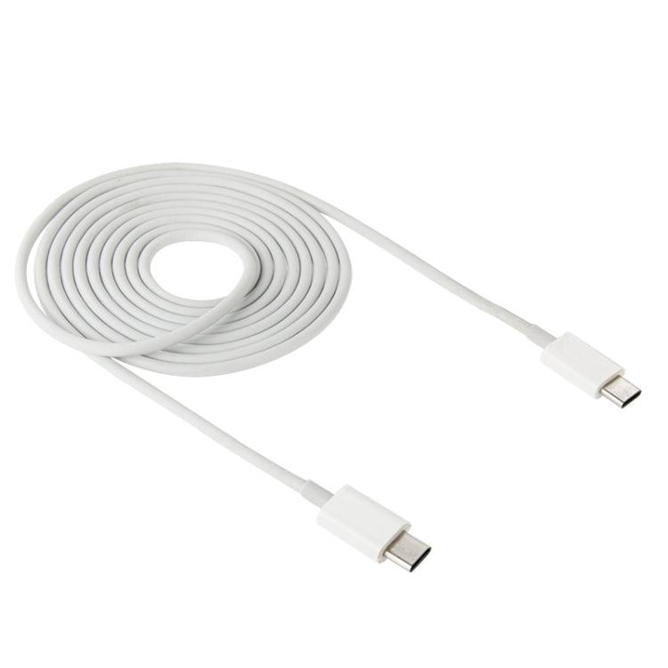 2m USB-C / Type-C 3.1 Male Connector to Male Extension Data Cable(White) - USB-C & Type-C Cable by PMC TechLife | Online Shopping South Africa | PMC TechLife | Buy Now Pay Later Mobicred